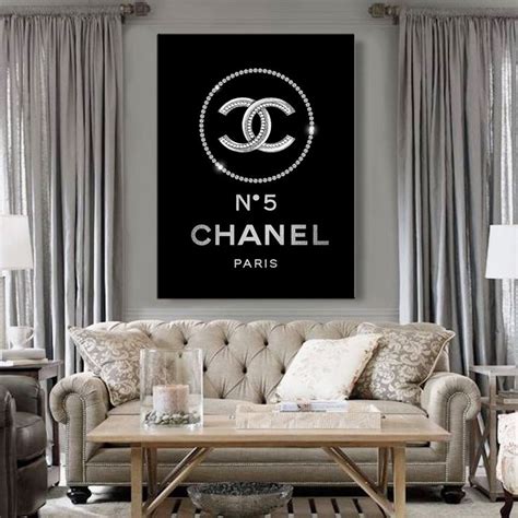 oeuvre d'art chanel|Chanel wall art uk.